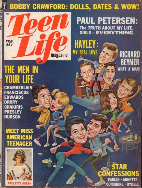 Dear Joni Teen Life Magazine Feb 1963