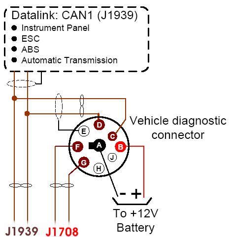 data link connector wiring diagram