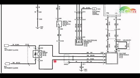 ford  fuel pump wiring diagram cadicians blog
