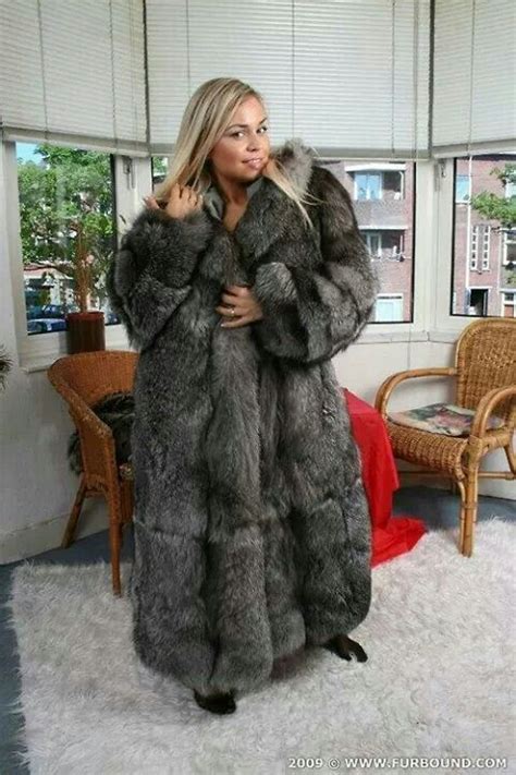 Woman In Fur Coat Fetish Domination Naked Photo