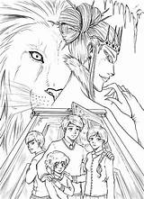 Narnia Coloring Pages Witch Chronicles Wardrobe Lion Printable Poster Color Print Pdf Getcolorings Getdrawings Coloringhome Popular sketch template