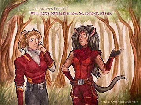 adora and catra she ra scene redraw by zetalie on deviantart