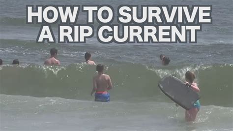 How To Survive A Rip Current Abc7 Chicago