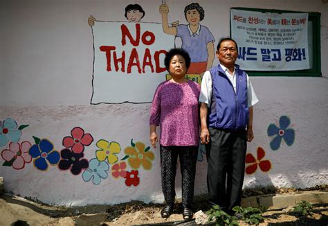 Their Life Disrupted South Korean Grannies Vow To Fight Thaad Till The End