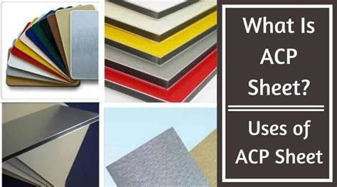 acp sheet types applications price   civiconcepts