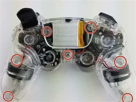 How To Remove Afterglow Wireless Ps3 Controller Back Cover