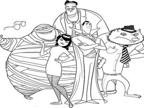 hotel transylvania  coloring pages  getcoloringscom