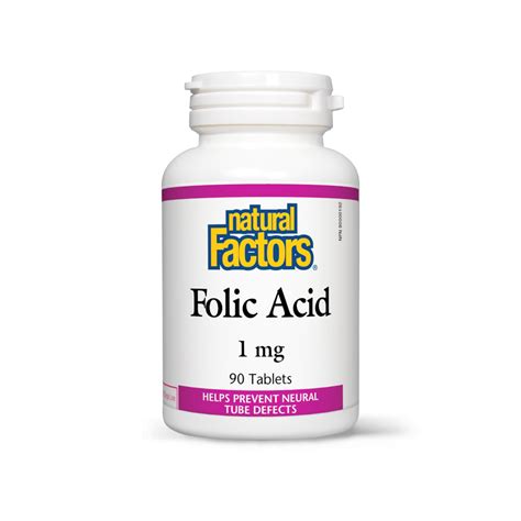 folic acid vitamin   mg prevents neural tube defects natural remedies  natural factors