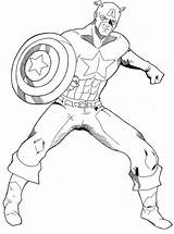 Coloring Captain America Pages Face Comments sketch template