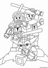 Lego Coloring Wars Star Pages Printable sketch template