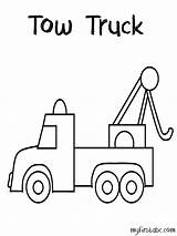 Coloring Pages Tow Trucks Truck Clipart Pulling Popular Library Coloringhome Line sketch template