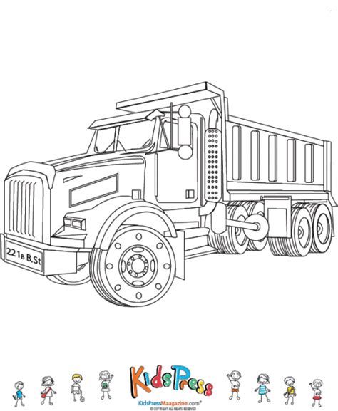 tonka truck coloring pages printable coloring pages