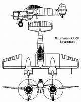 Xf5f Grumman 3v Skyrocket Kitchener sketch template