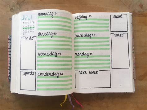 pin  bullet journal