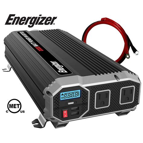 energizer  watt  dc   ac power inverter  home depot