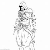 Creed Coloring Ezio Xcolorings Critter sketch template