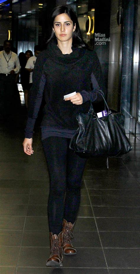 Airport Spotting Katrina Kaif Goes Bare Faced Missmalini