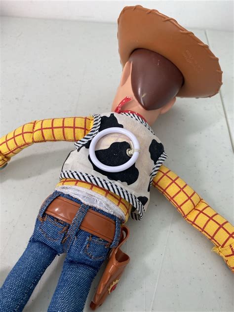 toy story woody  doll figure  hat disney  sound  sound ebay