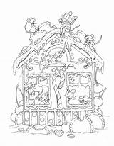 Coloring Pages Town Christmas Book Nice Little Adult Colouring Mandala Printable Stress Etsy sketch template