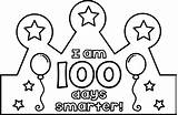 100th Kindergarten Smarter 100s Crowns Headband Clipground Laura sketch template