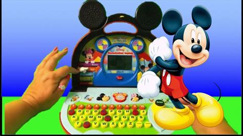 mickey mouse notebook laptop toy  english youtube