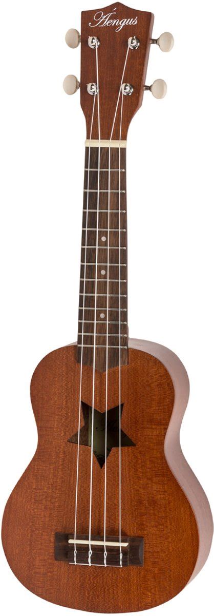 bolcom ukelele ster soprano ukulele mahogany star