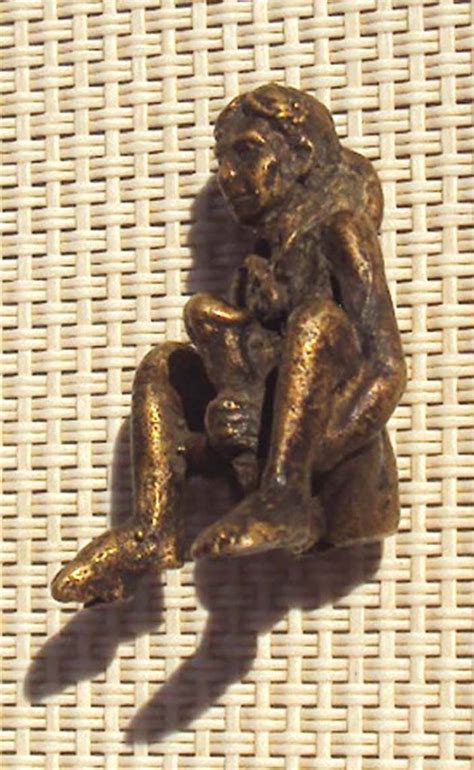 Roman Antique Miniature Statue Of Priapus Artifacts World