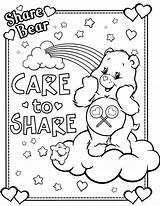 Coloring Care Bear Bears Pages Caring Colouring Printable Sheets Carebear Color Birthday Coloring4free Valentine Kids Preschool Print Betty Boop Teddy sketch template