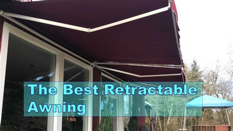 retractable awning  review youtube
