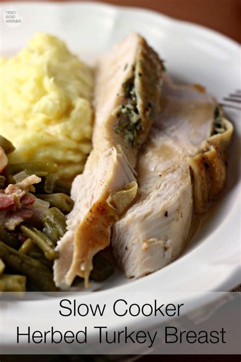 slow cooker herbed turkey breast renee s kitchen adventures
