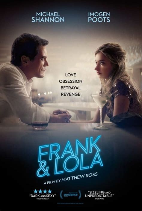 new trailer and poster are here for frank and lola starring michael