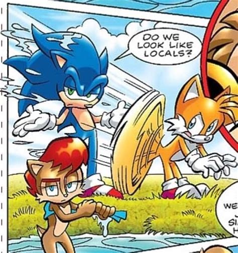 tails is sonic s biggest fan sonic the hedgehog comic sonic the hedgehog sonic