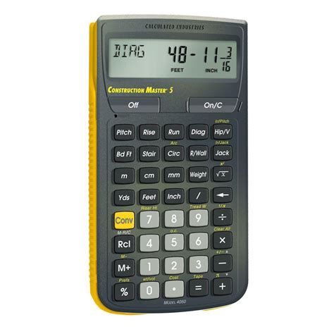 calculated industries construction master  calculator   home depot