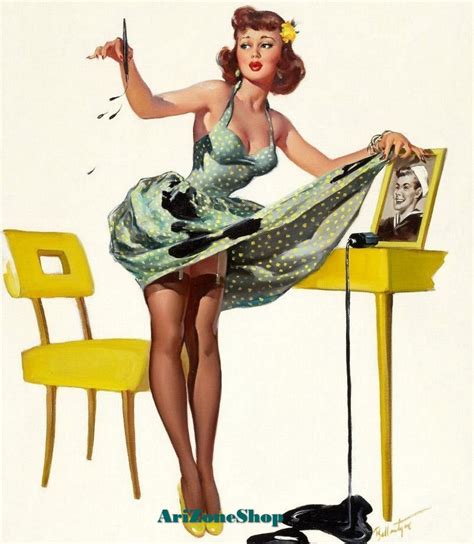 Retro Sexy Girl Cartes Postales Pinups Rétro Pin Up Girls Etsy