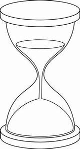 Hourglass Sanduhr Vorlage Glass Sand Hour Lineart Fanatic Malen Kickdown Sweetclipart Designlooter Uhr Bleistift sketch template