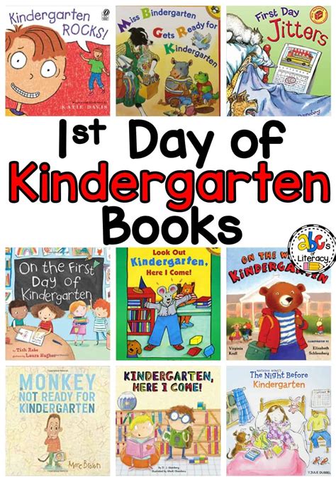 books  starting kindergarten abcs  literacy