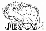 Jesus Manger Getdrawings sketch template