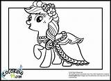 Pony Coloring Little Pages Applejack Wedding Dress Apple Princess Jack Gala Dresses Cadence Colouring Her Horse Girls Rainbow Dash Teamcolors sketch template