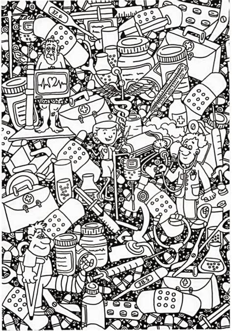 health coloring pages  printable coloring pages