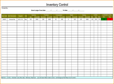 physical stock excel sheet sample sample inventory spreadsheet