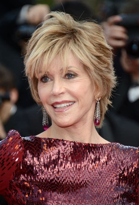 New Best Hair Jane Fonda Hairstyles Photos
