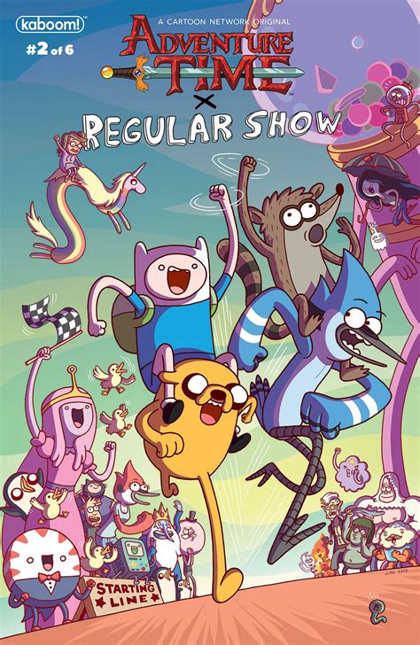 adventure time regular show  subscription morrison cover fresh