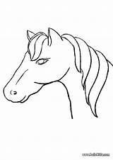 Horse Head Coloring Pages Face Cavalo Desenho Color Drawing Hellokids Printable Print Animal Tiny Online Getcolorings sketch template