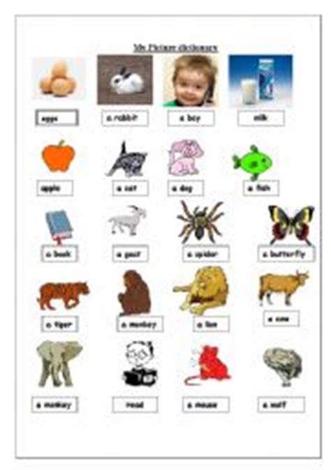 english worksheets words  kids