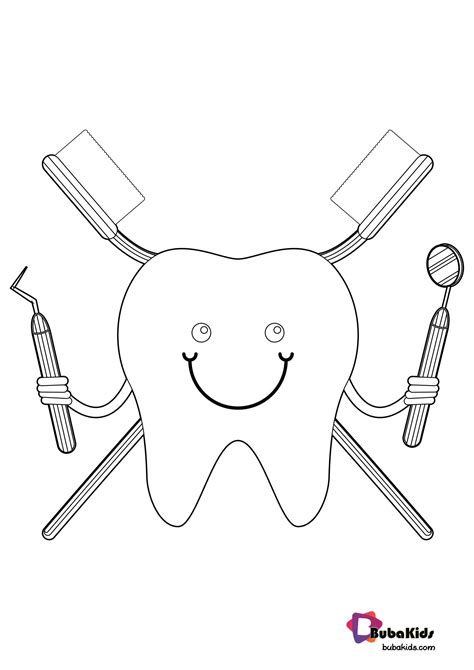kids dentist coloring page collection  cartoon coloring pages