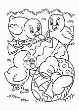 Easter Coloring Pages Chicks Kids Printable Choose Board Book Sheets sketch template