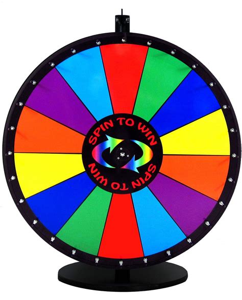 spin  win color dry erase prize wheel   sections spinning wheel  sale
