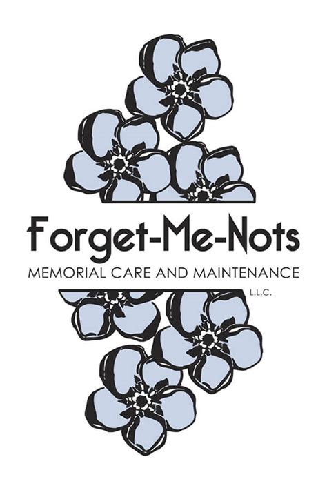 forget  nots logo illustrations paperback paperback