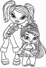 Bratz Coloring Pages Baby Printable Print Babyz Sheets Color Cartoon Colouring Babies Clipart Cartoons Girls Library Cute Kidz Book Getdrawings sketch template