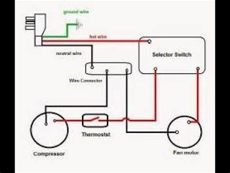 split ac wiring diagram youtube
